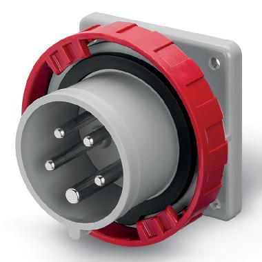 SPINA DA INCASSO 16A 3P+N+T 6h 346-415V - SCAME PARRE 2481697 product photo Photo 01 3XL