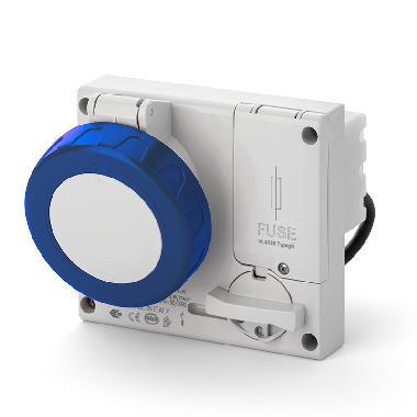 OMNIA PR.INC.2P+T 32A 230V 6H C/FUS IP67 - SCAME PARRE 4063283 - SCAME PARRE 4063283 product photo Photo 01 3XL