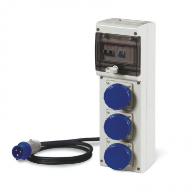 QUADRO DI DISTRIBUZIONE ASC PORTATILE BLOCK3 IP66 - SCAME PARRE 63035061057 product photo Photo 01 3XL