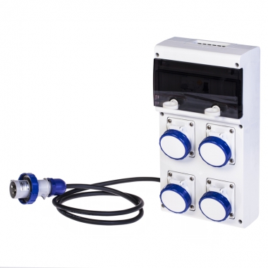 QUADRO DI DISTRIBUZIONE PORTATILE BLOCK4 ASC IP66 - SCAME PARRE 63045061058 product photo Photo 03 3XL