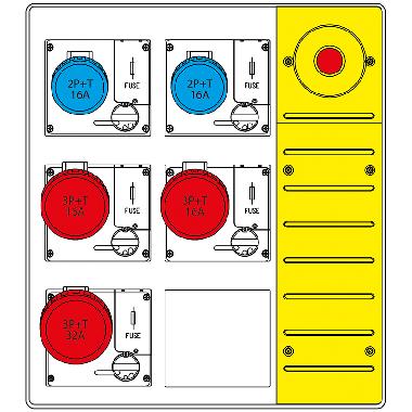 MBOX3 MORS+EMERG.PR.C/FUSI - SCAME PARRE 6576935012 - SCAME PARRE 6576935012 product photo Photo 01 3XL