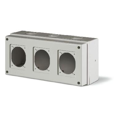 SCATOLA DERIV.MOD.150 3 PRESE - SCAME PARRE 6721300 product photo Photo 01 3XL