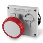 PRESA INCASSO OMNIA 3 POLI + TERRA 32A 6H IP67 380-415V 60HZ - 50HZ 136X125MM MORSETTI A VITE - SCAME PARRE 4053286 product photo