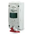Presa Interbloccata da Parete 3P+N 16A 6H, IP44 con Fuse, Rosso - SCAME PARRE 5621687 product photo