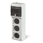 QUADRO VUOTO BLOCK3 C/FORI - SCAME PARRE 6323500000 - SCAME PARRE 6323500000 product photo