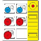 Mbox3 morsett.+emergenza pr. s/fusibili - SCAME PARRE 6578935087 product photo