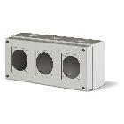 SCATOLA DERIV.MOD.150 3 PRESE - SCAME PARRE 6721300 product photo