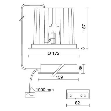 NET 15 BLOCK 37W@1050MA 830 90  BR - SIDE ILLUMINAZIONE 57562/LBC - SIDE ILLUMINAZIONE 57562/LBC product photo Photo 03 3XL