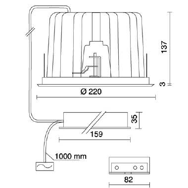 NET 18 BLOCK 37W@1050MA 840  BR - SIDE ILLUMINAZIONE 57572/LBI - SIDE ILLUMINAZIONE 57572/LBI product photo Photo 07 3XL