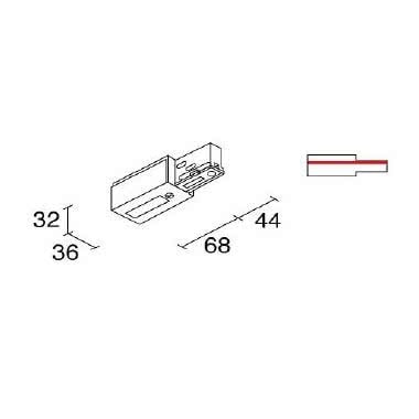 SIDE TEST.ALIMENT.TERRA SX NE - SIDE ILLUMINAZIONE 990242 - SIDE ILLUMINAZIONE 990242 product photo Photo 02 3XL
