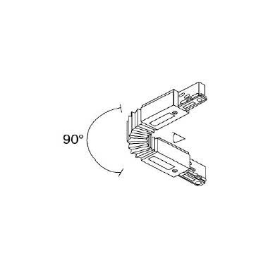 Curva flessibile tipologia Binari famiglia SITRACK / plafone 0,200 kg - SIDE ILLUMINAZIONE 990331 product photo Photo 02 3XL