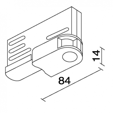 ADATTATORE MULTIPLO 99 129-2 NERO - SIDE ILLUMINAZIONE 990922 product photo Photo 01 3XL