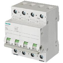 INT.MAN-SEZ 63A 400VCA 3P+N ACC.CA 4UM - SIEMENS 5TL16630 - SIEMENS 5TL16630 product photo