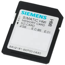 SIMATIC HMI MEMORY CARD 2 GB - SIEMENS 6AV21818XP000AX0 - SIEMENS 6AV21818XP000AX0 product photo