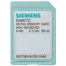 S7 MICRO MEMORY CARD, 4MB - SIEMENS 6ES79538LM310AA0 - SIEMENS 6ES79538LM310AA0 product photo