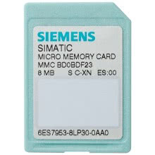 S7 MICRO MEMORY CARD, 8MB - SIEMENS 6ES79538LP310AA0 - SIEMENS 6ES79538LP310AA0 product photo