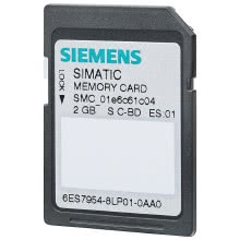 SIMATIC S7, MEMORY CARD PER S7-1X00 CPU, 3,3 V - SIEMENS 6ES79548LP020AA0 - SIEMENS 6ES79548LP020AA0 product photo