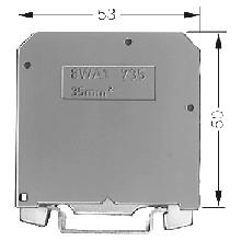 MORSETTO UNIP. DI TERRA 35MMQ - SIEMENS 8WA10111PM00 - SIEMENS 8WA10111PM00 product photo