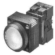 PULS.LUM.PL.VERDE LED 110V AC 1L - SIEMENS 3SB32570AA41 - SIEMENS 3SB32570AA41 product photo