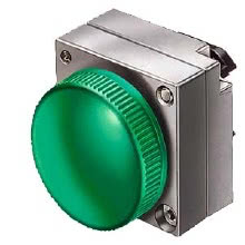 IND LUM METALLO GIALLO GEMMA LISCIA - SIEMENS 3SB35016AA30 - SIEMENS 3SB35016AA30 product photo