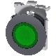 PULS. LUM. PIATTO VERDE 30MM - SIEMENS 3SU10610JB400AA0 - SIEMENS 3SU10610JB400AA0 product photo Photo 01 2XS