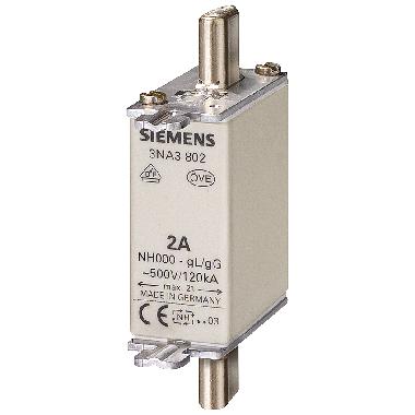 FUS NH GL/GG GR000 500VCA 35A - SIEMENS 3NA3814 - SIEMENS 3NA3814 product photo Photo 01 3XL