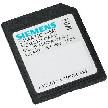 SCHEDA MMC CARD 128 MB PER OP77B - SIEMENS 6AV66711CB000AX2 - SIEMENS 6AV66711CB000AX2 product photo Photo 01 3XL