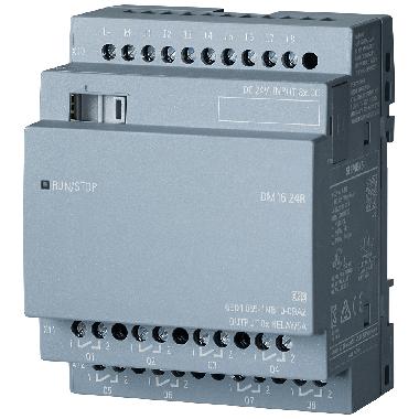 LOGO! DM16 24R, EXP.  MODULE, - SIEMENS 6ED10551NB100BA2 - SIEMENS 6ED10551NB100BA2 product photo Photo 01 3XL