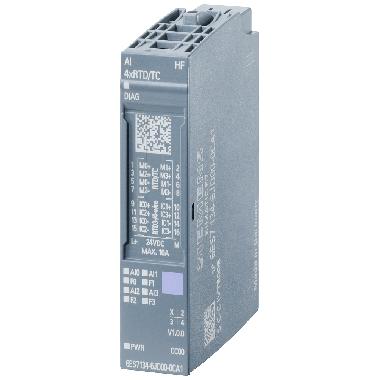 SIMATIC ET 200SP, Modulo di ingressi analogici, AI 4xRTD/TC High Feature, adatto - SIEMENS 6ES71346JD000CA1 product photo Photo 01 3XL