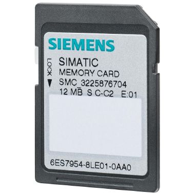 SIMATIC S7 MEMORY CARD, 4 MB - SIEMENS 6ES79548LC030AA0 - SIEMENS 6ES79548LC030AA0 product photo Photo 01 3XL