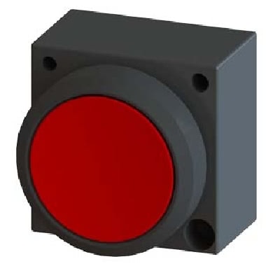 PULS PIATTO ROSSO - SIEMENS 3SB30000AA21 - SIEMENS 3SB30000AA21 product photo Photo 01 3XL