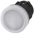 INDICATORE LUMINOSO BIANCO LENTE LISCIA - SIEMENS 3SU10016AA600AA0 - SIEMENS 3SU10016AA600AA0 product photo
