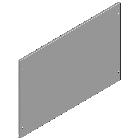 COPERTURA CIECA 1/4 GIRO H200 B600 - SIEMENS 8GK96231KK20 - SIEMENS 8GK96231KK20 product photo