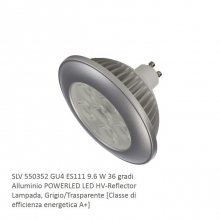 POWERLED ES111 10W, 40, LED BI - SLV ITALIA 550352 product photo