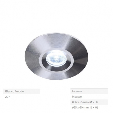 SIMIT20 1W LED DOWNLIGHT - SLV ITALIA 111926 product photo Photo 01 3XL
