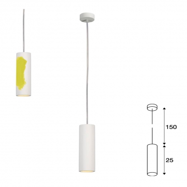PLASTRA TUBE SOSPENSIONE, GESS - SLV ITALIA 148042 product photo Photo 01 3XL