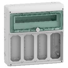 QUADRO IP65 KAEDRA 18+1 MODULO 4 PRESE IB - SCHNEIDER ELECTRIC 10373 product photo