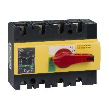Interruttore / sezionatore Compact INS160 - 160 A - 4 poli - comando emergenza - SCHNEIDER ELECTRIC 28929 product photo