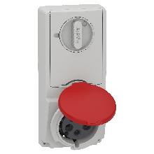 Presa da incasso interbloccata con fusibile Unika IP44 32A 380V 3P+N+T - SCHNEIDER ELECTRIC 82147 product photo