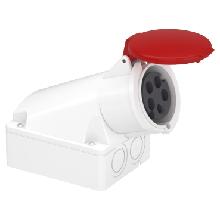 Presa fissa BT da parete IP44 32A 380V 3P+N+T - SCHNEIDER ELECTRIC 83121 product photo