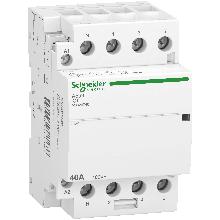 Contattore iCT 4NA 40A comando 230?240Vca 3P+N - SCHNEIDER ELECTRIC A9C24740 product photo