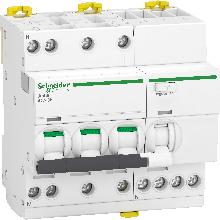 Interruttore magnetotermico differenziale iCV40N 3P+N C 16A 30mA Tipo AC - SCHNEIDER ELECTRIC A9DE3716 product photo