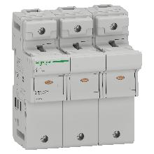 Portafusibile Fuse Disconnector, Acti9 SBI, 3P, 125A, for fuse 22 x 58mm - SCHNEIDER ELECTRIC A9GSB392 product photo