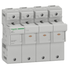 BASE PORTAFUSIBILE SBI 3P+N 22X58 660VCA SEZIONATORE - SCHNEIDER ELECTRIC A9GSB792 - SCHNEIDER ELECTRIC A9GSB792 product photo