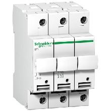 INTERRUTTORE MAGNETOTERMICO CASSETTO DISPOSITIVO STI 3P 10.3X38 500V - SCHNEIDER ELECTRIC A9N15656 - SCHNEIDER ELECTRIC A9N15656 product photo