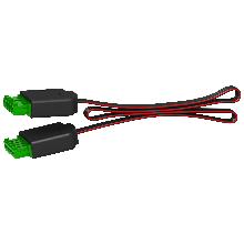 Cavi 870mm per collegamento Ti24 con 2 connettori precablati confezione 6 - SCHNEIDER ELECTRIC A9XCAL06 product photo