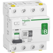 INTERRUTTORE DIFFERENZIALE IID B-SI  4P 25A 300MA - SCHNEIDER ELECTRIC A9Z64425 - SCHNEIDER ELECTRIC A9Z64425 product photo