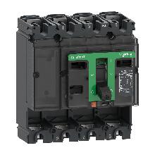 B A S E   I N T E R R U T T O R E NSX160E 16KA 4P SENZA SGANCIATORE_T - SCHNEIDER ELECTRIC C16E4 product photo