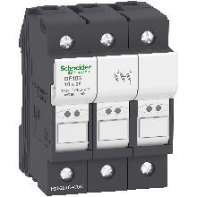 PORTA-FUSIBILE 32A 10X38 3P - SCHNEIDER ELECTRIC DF103 - SCHNEIDER ELECTRIC DF103 - SCHNEIDER ELECTRIC DF103 product photo