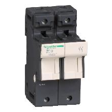 PORTAFUSIBILE 50A 14X51 2P - SCHNEIDER ELECTRIC DF142 product photo